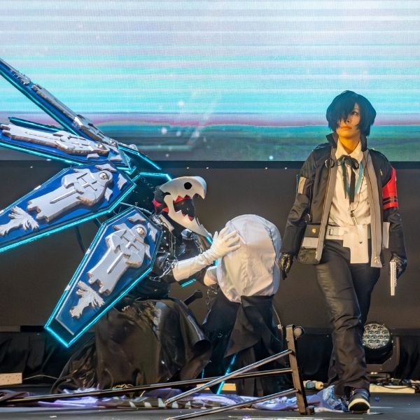 Khoảnh khắc cosplay năng động và bất ngờ được chụp trong buổi biểu diễn skit WCS Malaysia