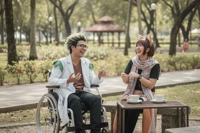 Cosplay community gathering — creative people who started anyway, carried their struggles quietly, and kept going