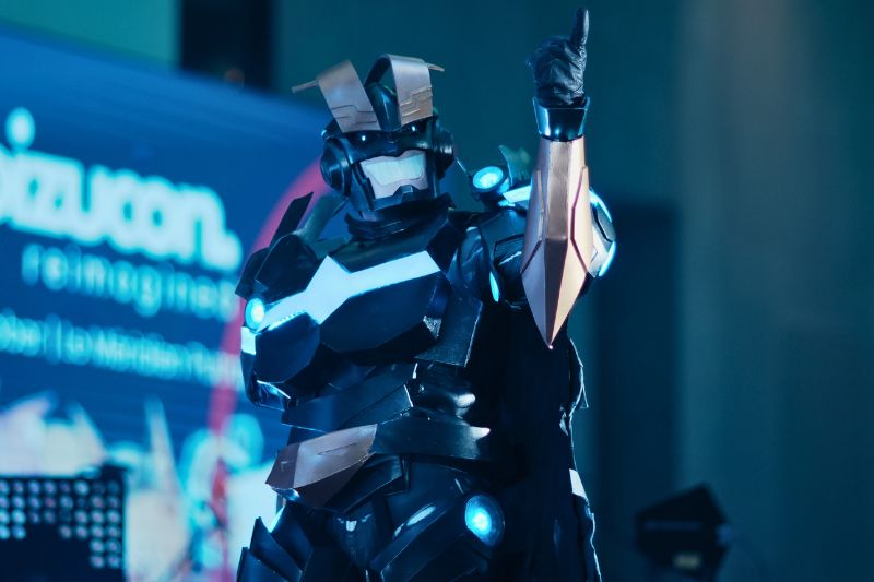 WCS MY Solo Arc — armoured stage performance