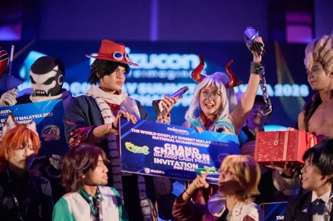 Team Sawit Incredible Win. Breaking Barriers in Cosplay